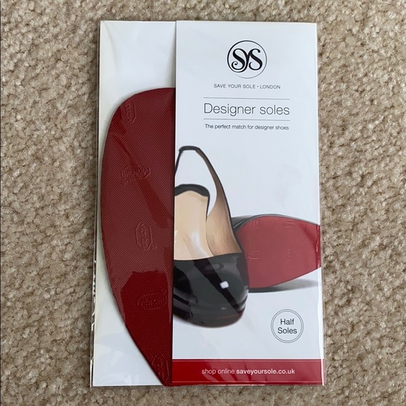 Vibram Shoes | Red Sole Vibram Made for Christian Louboutin Shoes | Color: Red | Size: Any Size | Giuliana80's Closet